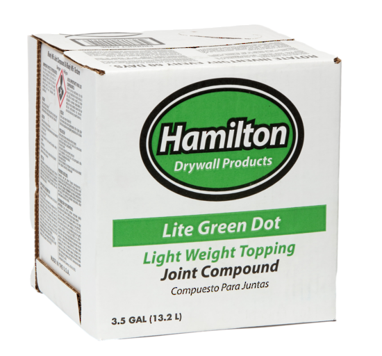 Hamilton Green Dot Light Weight Topping 13.6L Carton